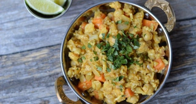 Cauliflower Rice Curry with Sweet Potato : The Better Nutrition Program