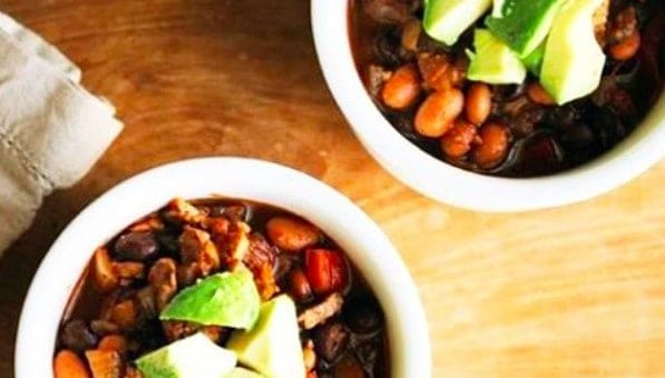 Tempeh Chili - Amazing Plant-Based Protein Pit Stop