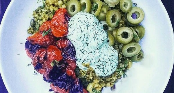 Mung Bean Power Bowl with Dill Yogurt - Better Plant-Based Nutrition