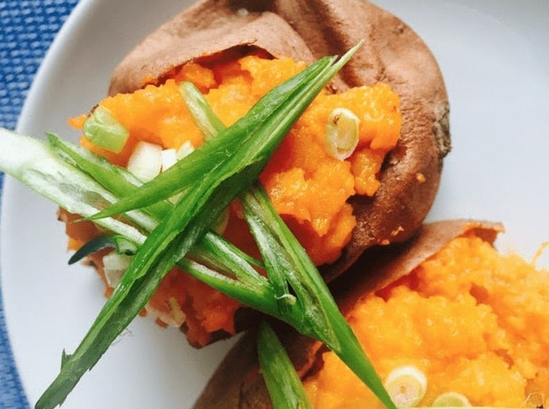 Twice Baked Yams A Sweet Carbohydrate Side Dish