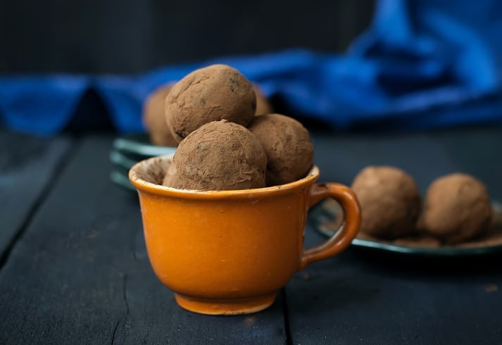 Almond Date Truffles - Better Plant Protein Pit-Stop