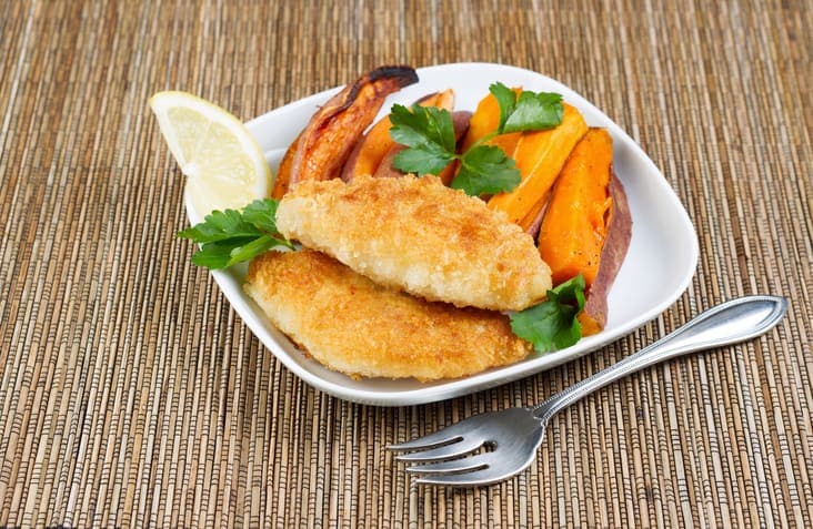Fish N' Sweet Potato Chips - The Better-For-You Version