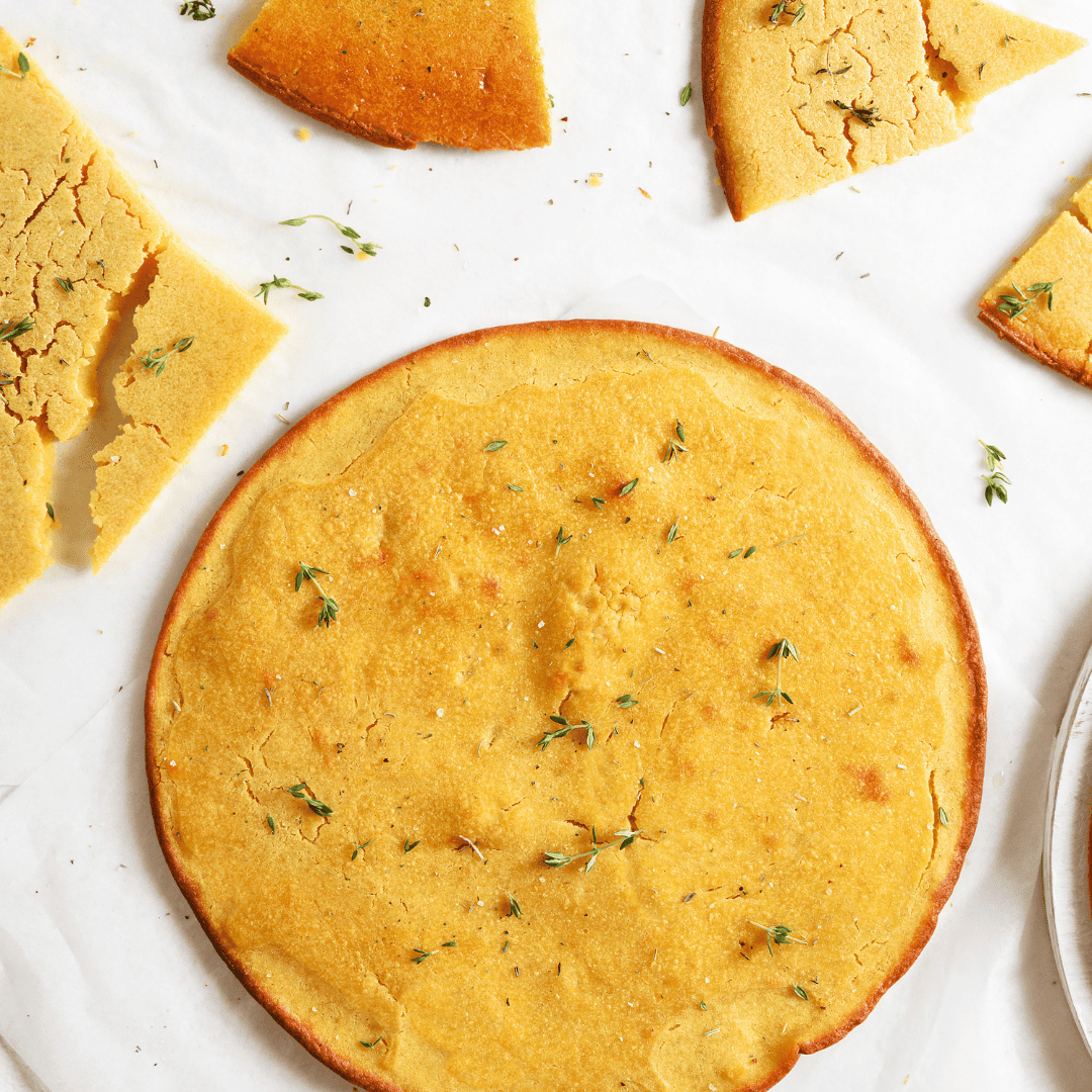 Socca Pancakes - Protein Packed Pancakes with High Fiber