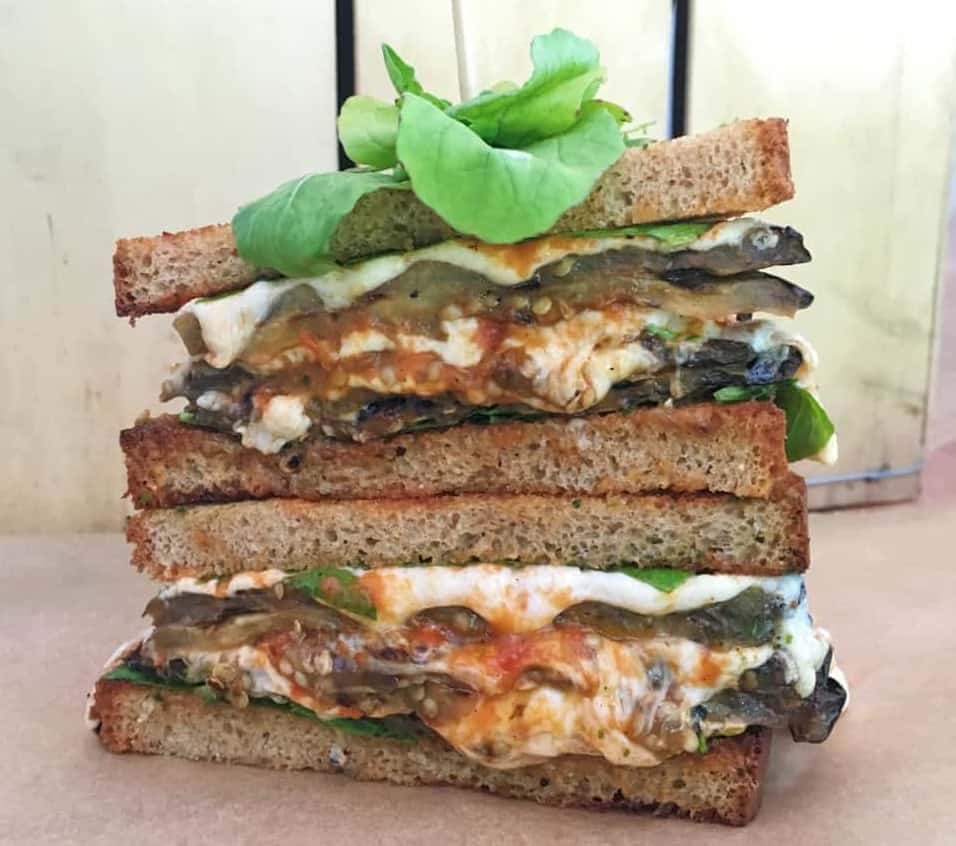 Eggplant Parmesan Sandwich - Delcious and Nutritious