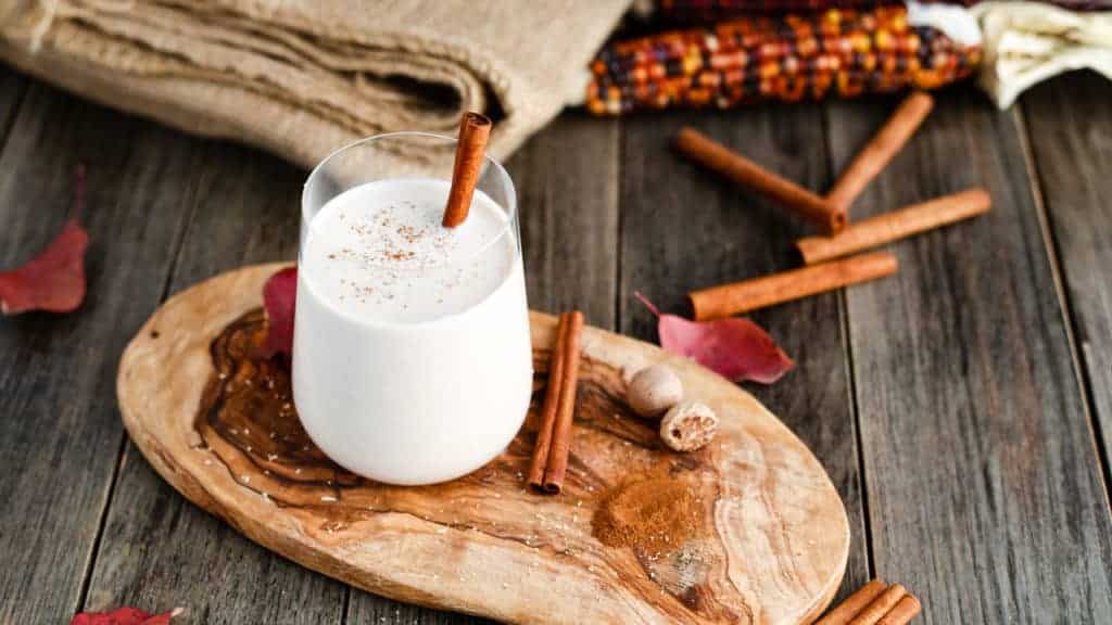 Vegan Eggnog - Delicious Better Added Sugar Nutrition