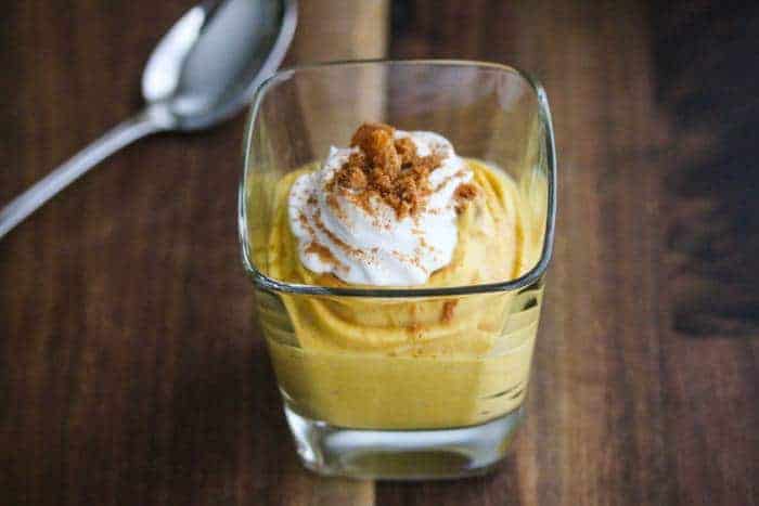 Pumpkin Coconut Turmeric Mousse - An Anti-Inflammatory Treat