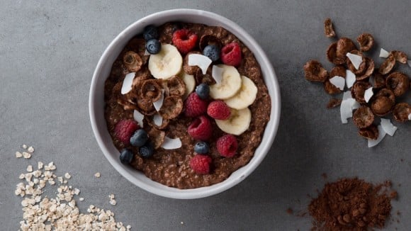 Chocolate Peanut Butter Overnight Oats : The Better Nutrition Program