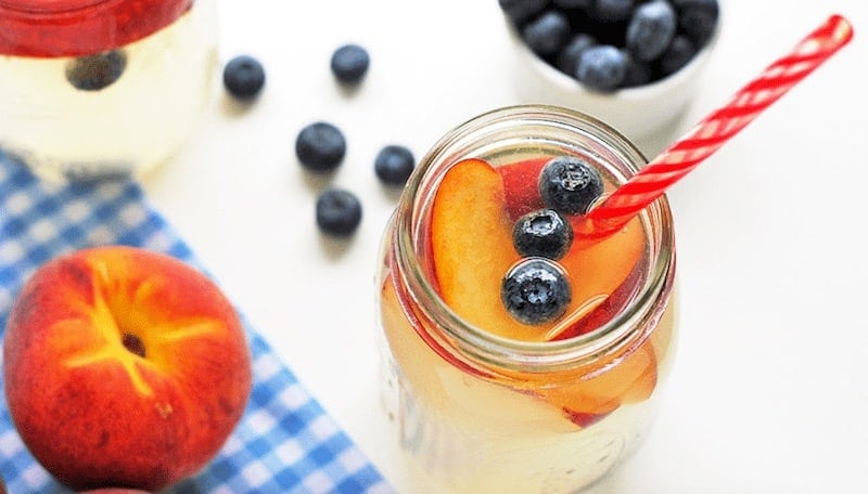 Fermented Spritzer with Fresh Summer Fruit - Better Digestion