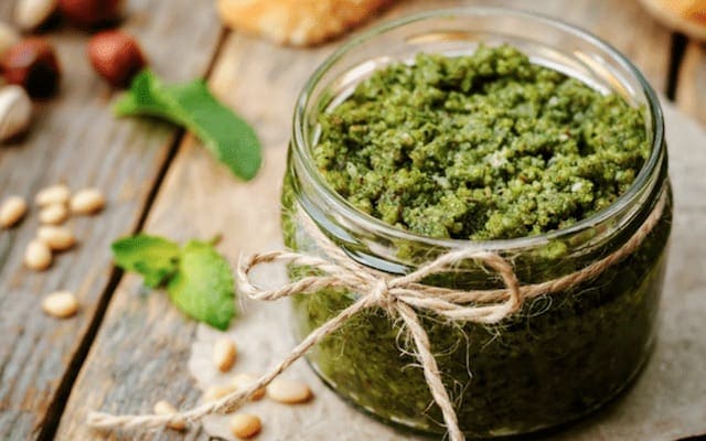 Better Hemp Pesto for plant protein fiber omegas