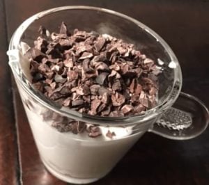 coconut chocolate chip cup