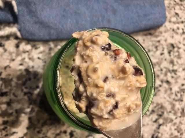 Better Chocolate Chip Cookie Overnight Oats
