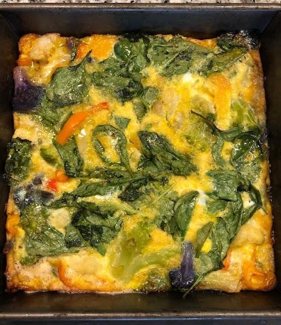 spring brunch frittata