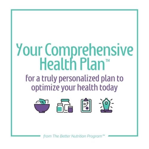 For a truly personalized plan to optimize your health today
