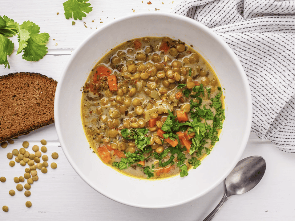 Mediterranean Lentil Soup : The Better Nutrition Program