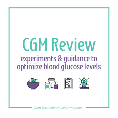 experiments & guidance to optimize blood glucose levels