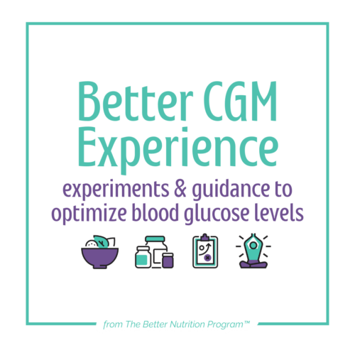 experiments & guidance to optimize blood glucose levels