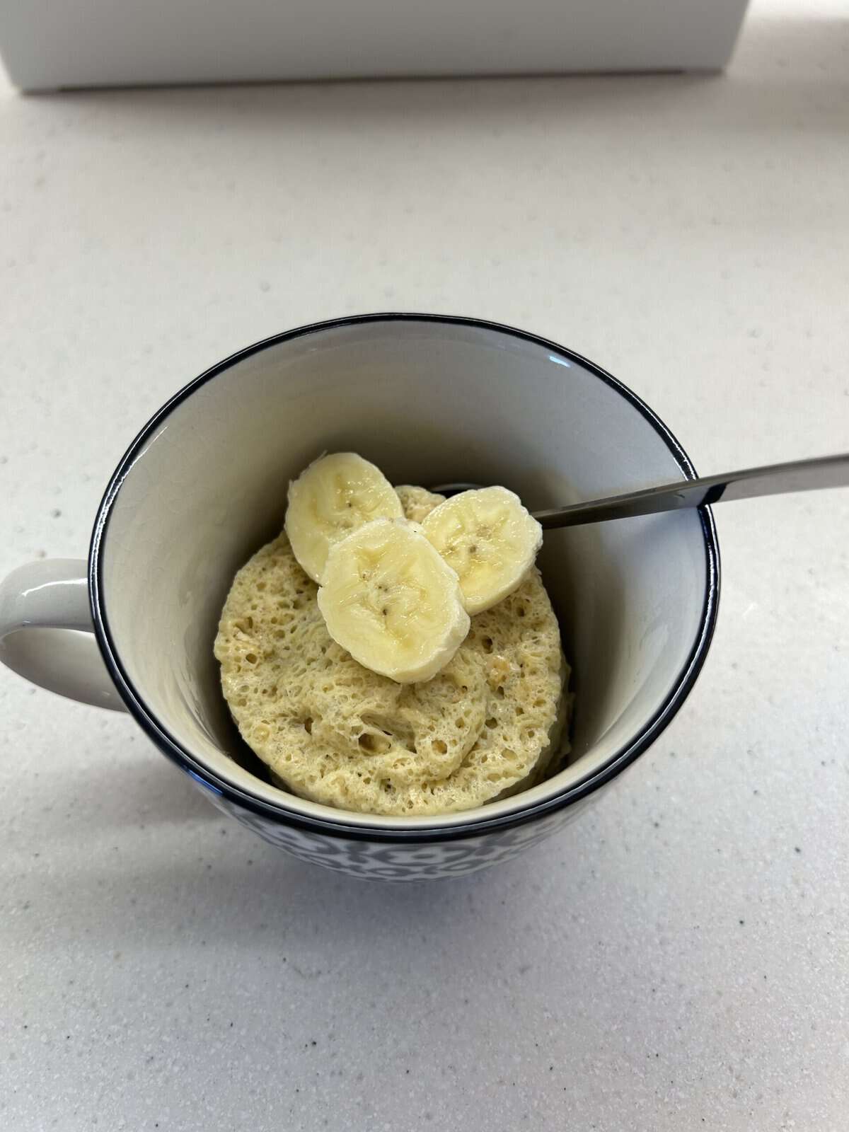 High Protein Banana Mug Bread : The Better Nutrition Program